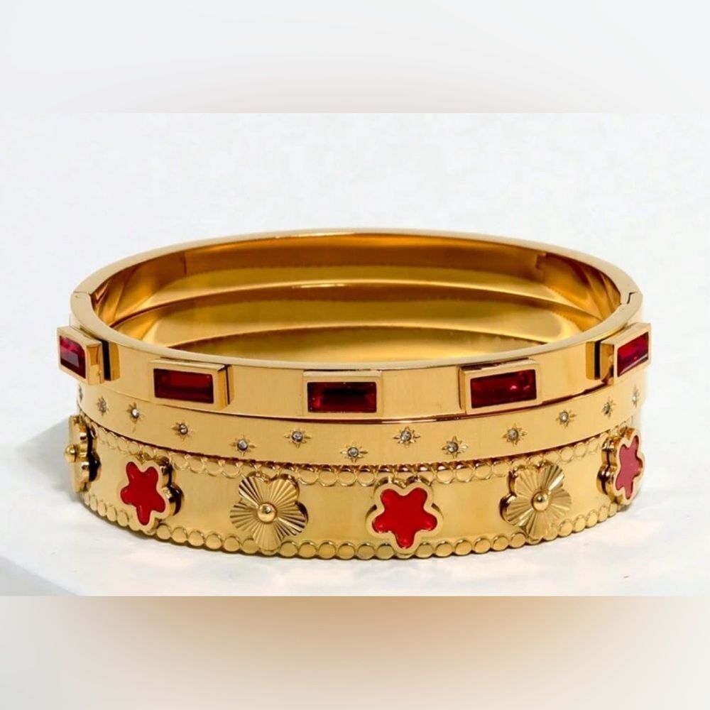 Flower bangle M810